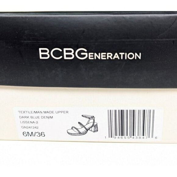 BCBGeneration Lissena-2 Women's Rhinestones Platform Sandals Size 6 MSRP $109 - Picture 5 of 6